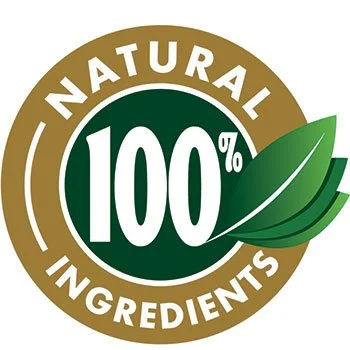 OptiPlax natural formula badge